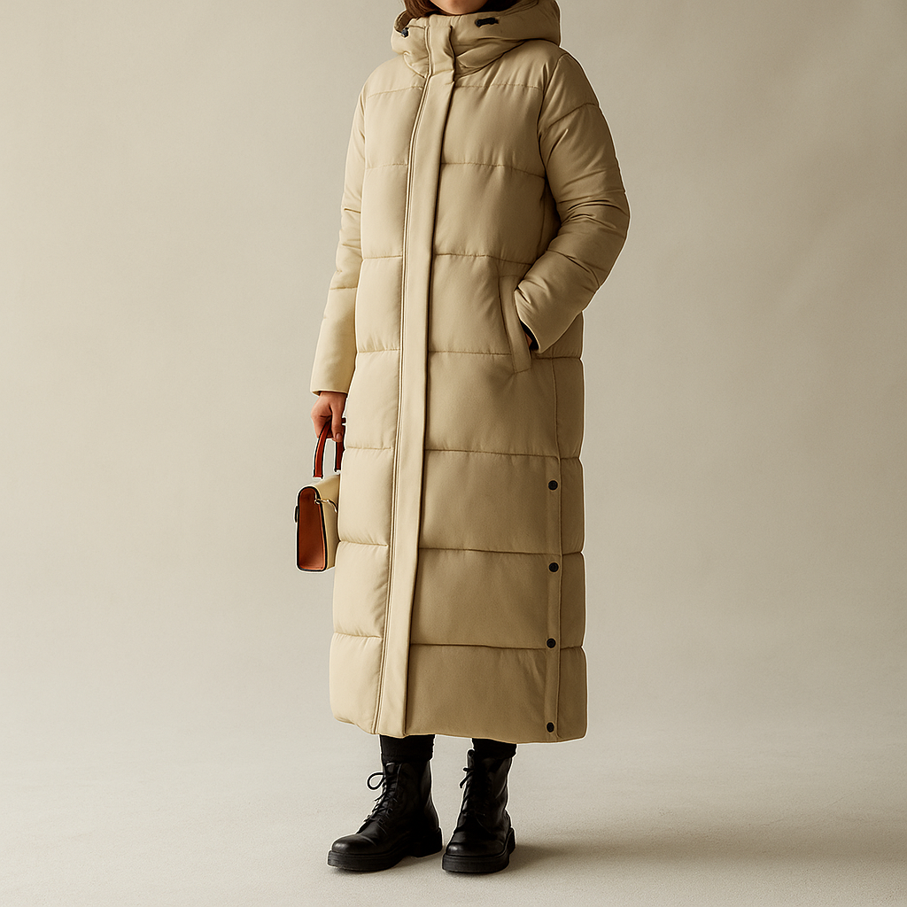 Manteau Doudoune Long Femme Luxe – Style Hiver Élégant et Chaud
