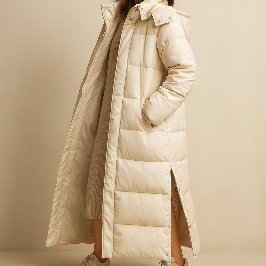 Manteau Doudoune Long Femme Luxe – Style Hiver Élégant et Chaud