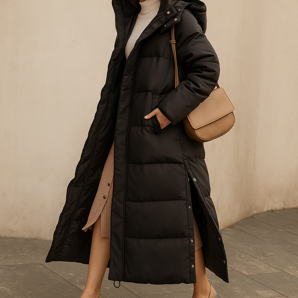Manteau Doudoune Long Femme Luxe – Style Hiver Élégant et Chaud