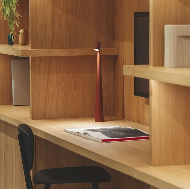 Lampe d'ambiance au design minimaliste nordique | Sans fil | LED | Lampe de lecture | Lampe de table