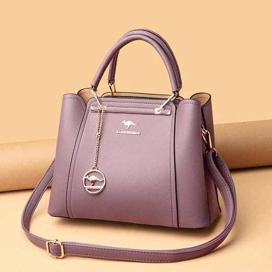 Sac bandoulière et épaule femme cuir souple luxe