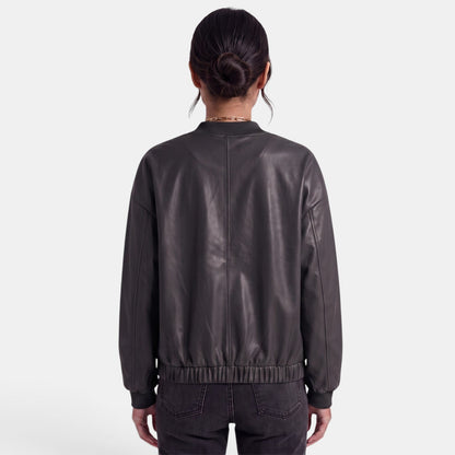 Women’s leather-look biker jacket – Trendy and bold biker style