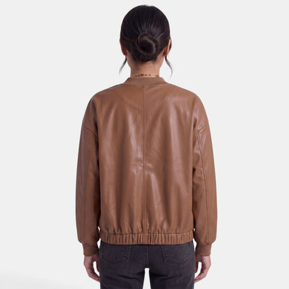Women’s leather-look biker jacket – Trendy and bold biker style