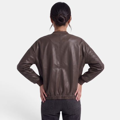 Women’s leather-look biker jacket – Trendy and bold biker style