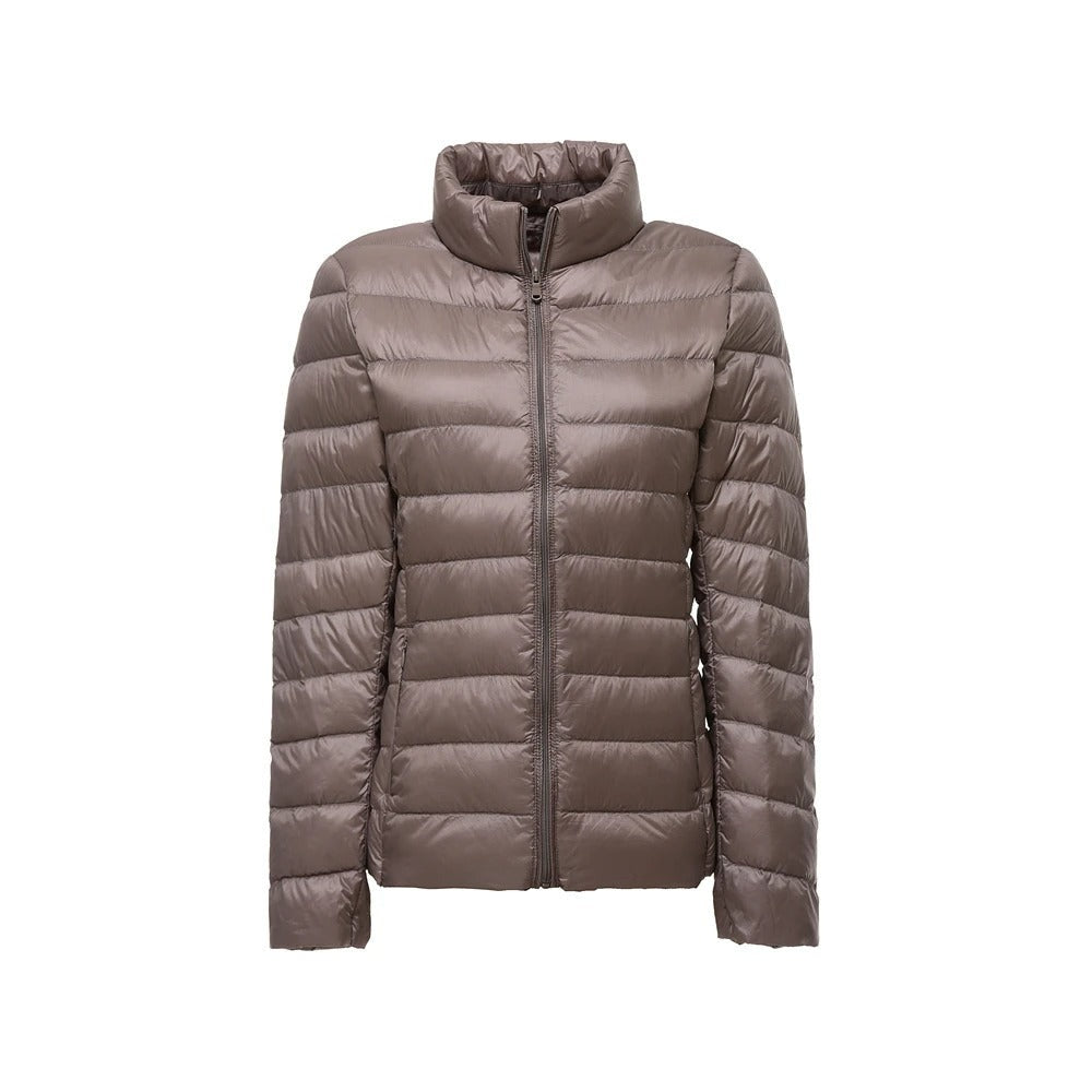 Veste Matelassée Ultralégère pour Femme – Extérieur Hiver Confortable et Élégant