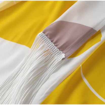 Robe midi femme une épaule – Robe portefeuille élégante à la coupe asymétrique