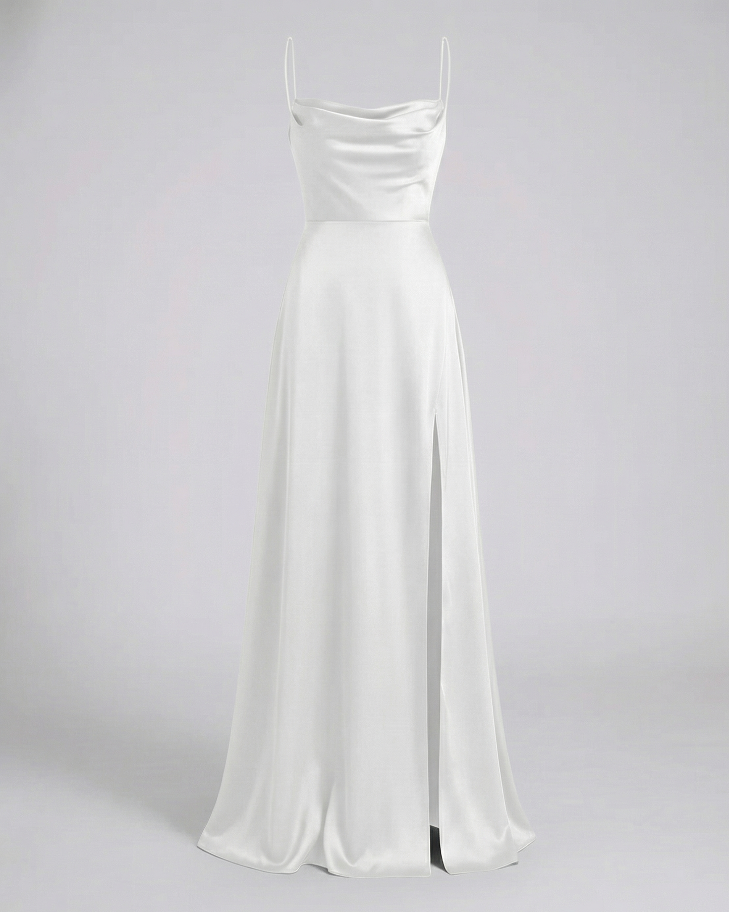 Robe maxi femme fluide a fente - Elegante et flatteuse