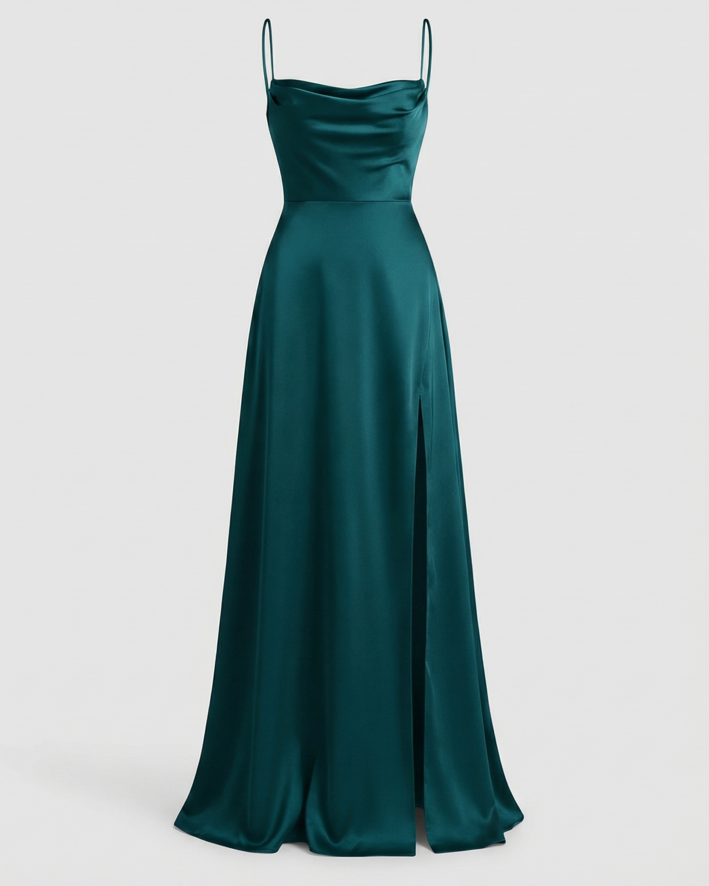 Robe maxi femme fluide a fente - Elegante et flatteuse