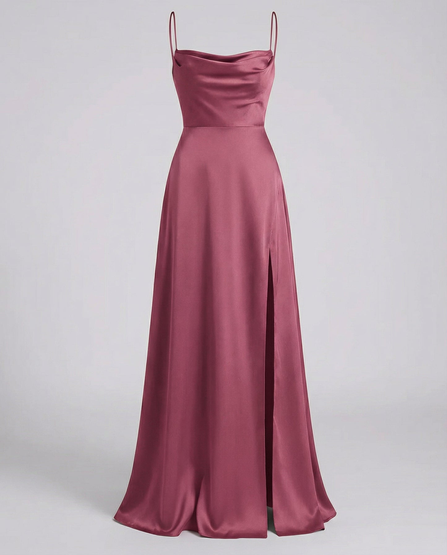 Robe maxi femme fluide a fente - Elegante et flatteuse