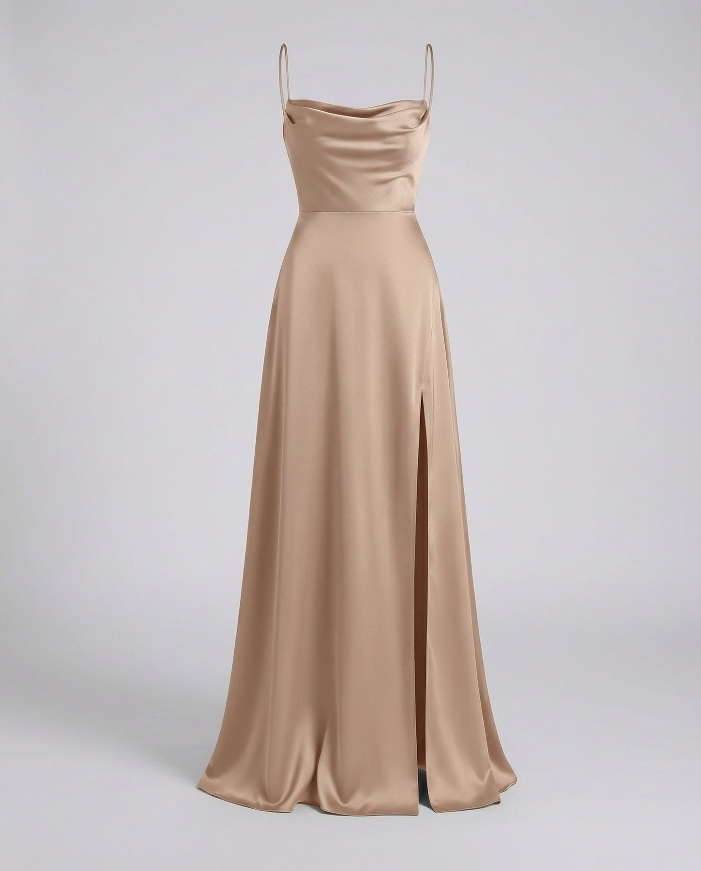 Robe maxi femme fluide a fente - Elegante et flatteuse