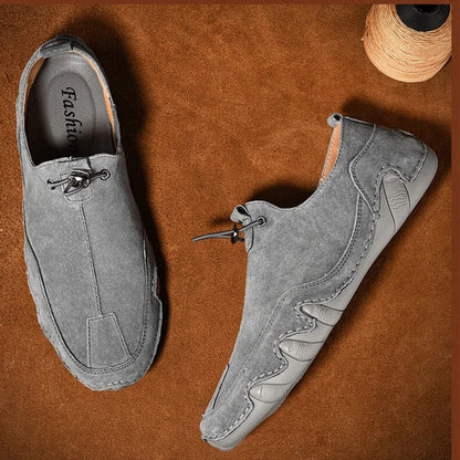 Chaussures Homme à Enfiler – Boucle Avant et Panneaux Latéraux