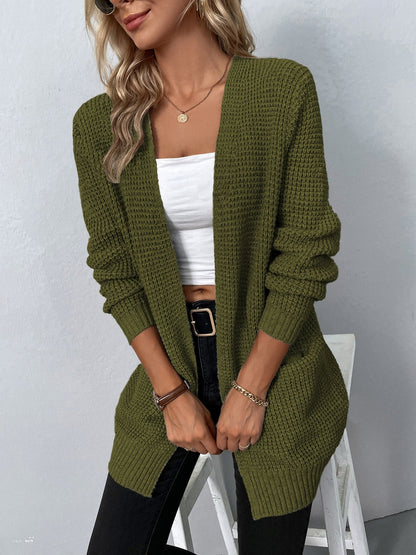 Cardigan lungo da donna con tasche - Elegante e pratico