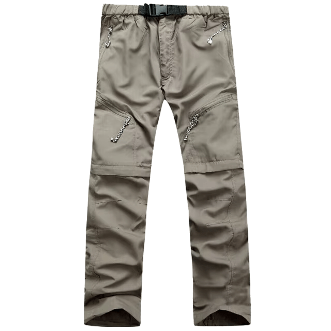 Pantalon de Plein Air Homme Séchant Rapidement et Durable – Pantalon Respirant à Jambes Zippées