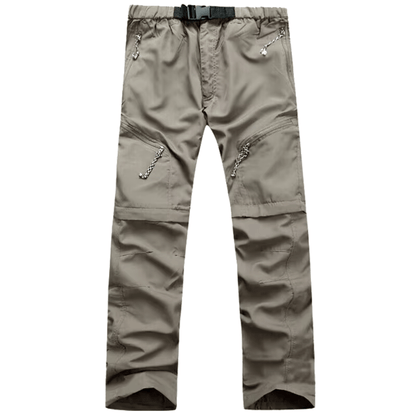Pantalon de Plein Air Homme Séchant Rapidement et Durable – Pantalon Respirant à Jambes Zippées