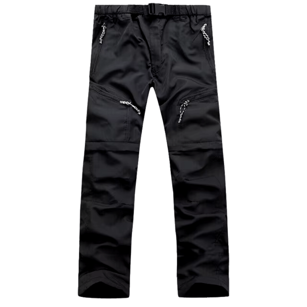 Pantalon de Plein Air Homme Séchant Rapidement et Durable – Pantalon Respirant à Jambes Zippées