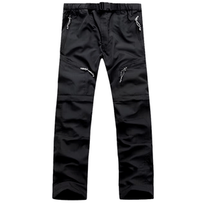 Pantalon de Plein Air Homme Séchant Rapidement et Durable – Pantalon Respirant à Jambes Zippées