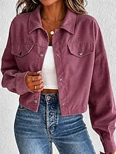Sobrecamisa de mujer de pana - Cálida y vintage