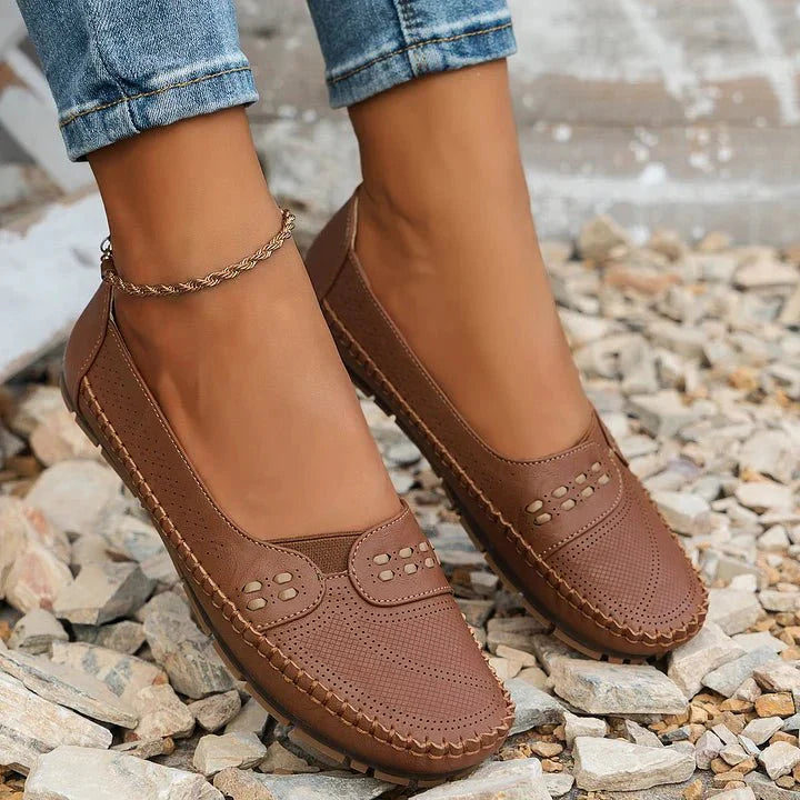 Slip-on mocassins respirants – Instappers au confort optimal