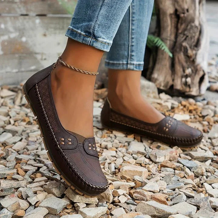 Slip-on mocassins respirants – Instappers au confort optimal