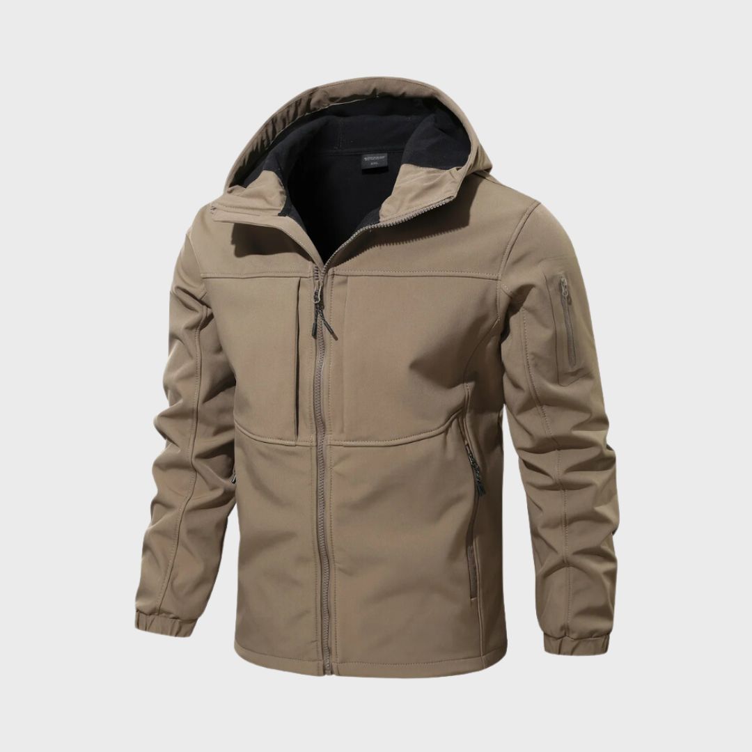 Veste à Capuche Imperméable Homme – Look Décontracté et Confortable