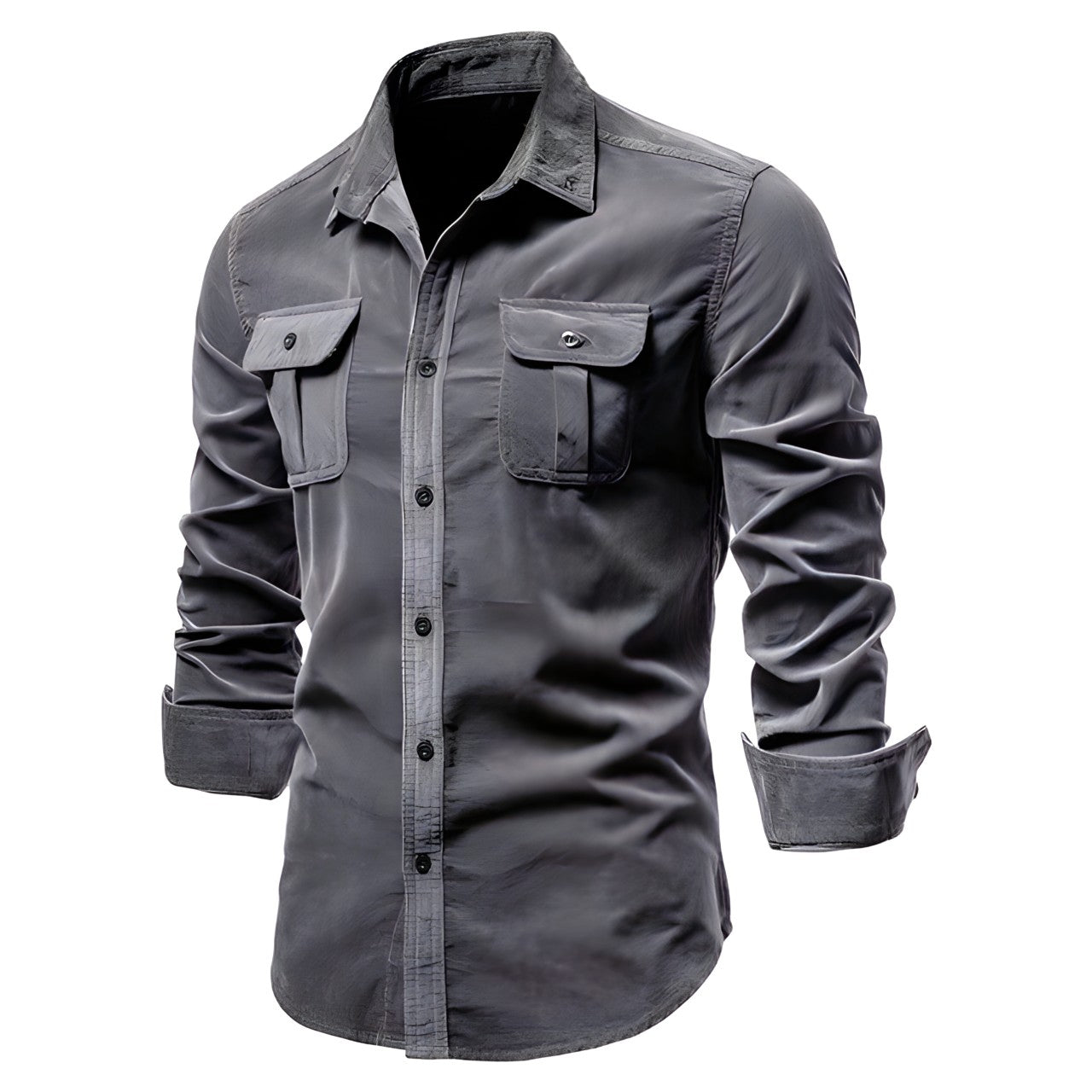 Chemise casual homme coton – Coupe regular, confort et style décontracté