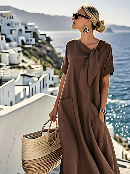 Robe élégante pour femme avec poches – Tenue stylée et confortable
