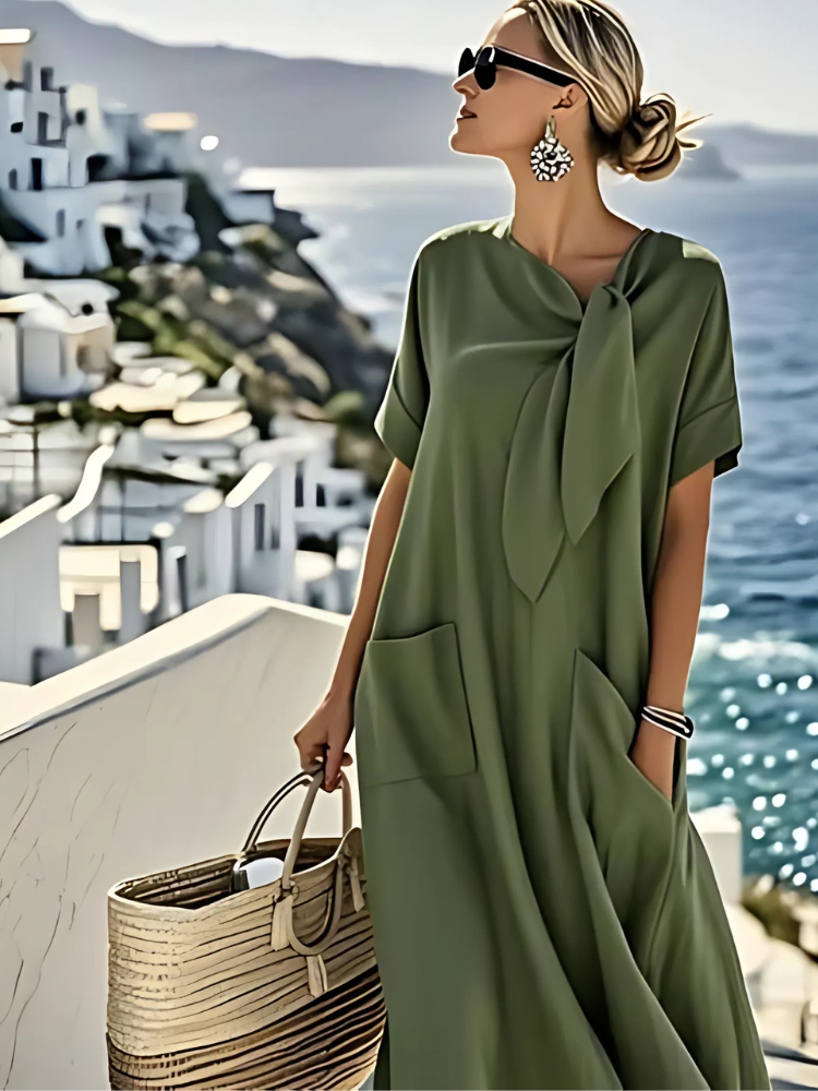 Robe élégante pour femme avec poches – Tenue stylée et confortable