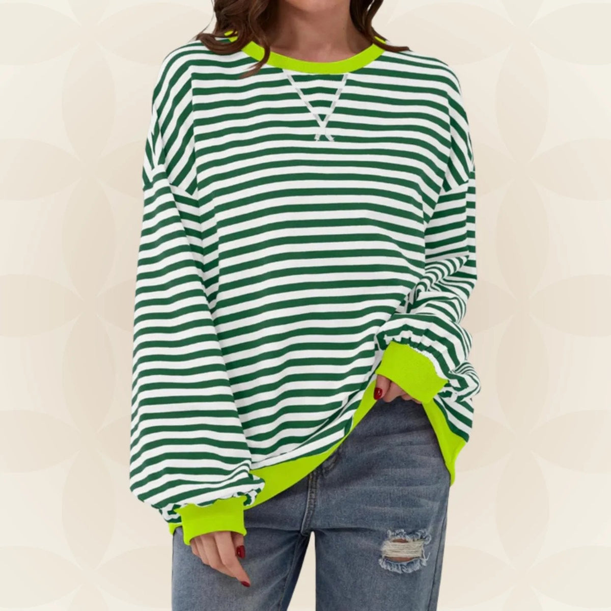 Juliana women's striped sweater - Casual and lightweight