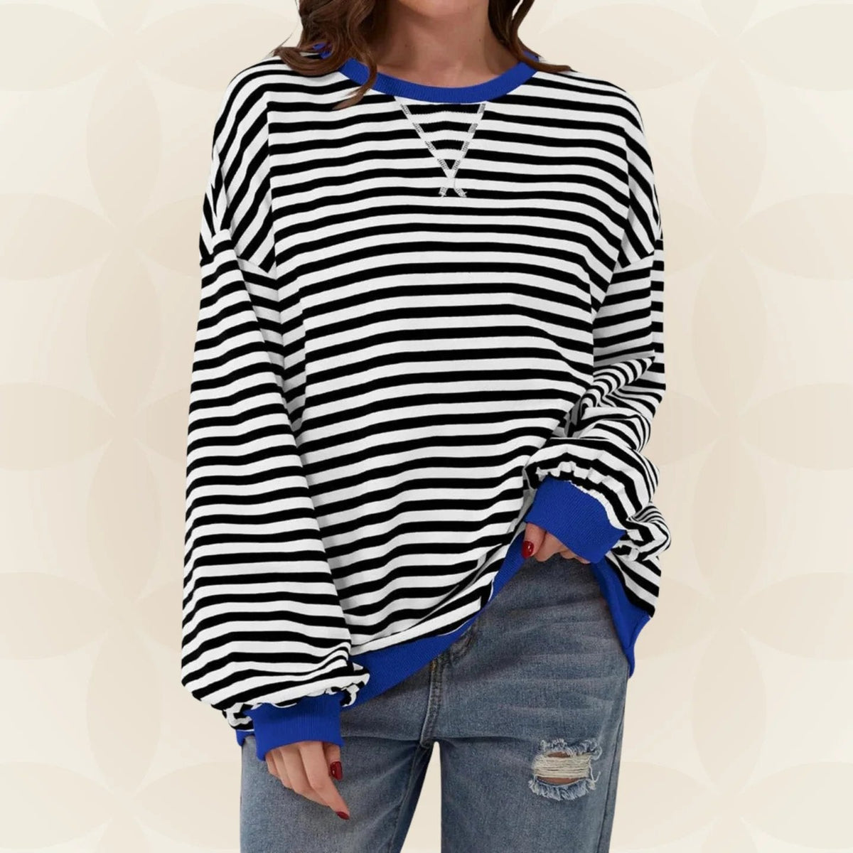 Juliana women's striped sweater - Casual and lightweight