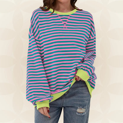 Juliana women's striped sweater - Casual and lightweight
