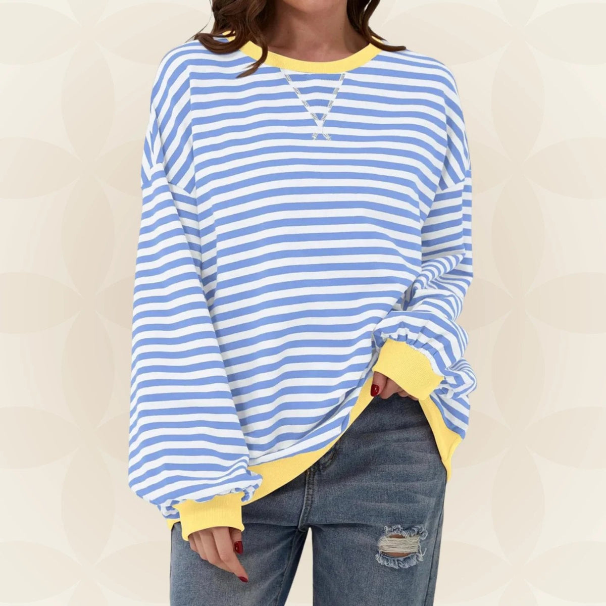 Juliana women's striped sweater - Casual and lightweight
