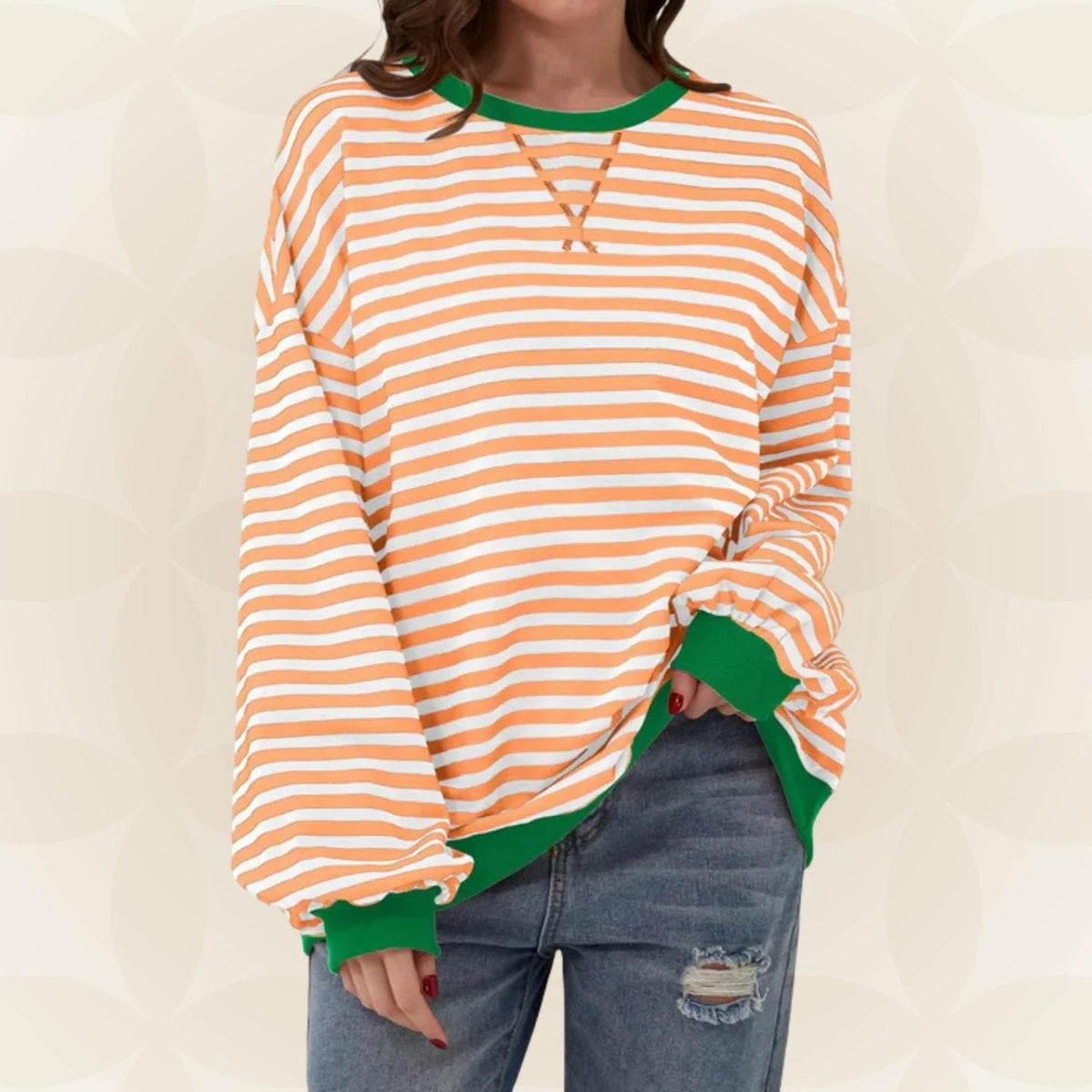Juliana women's striped sweater - Casual and lightweight