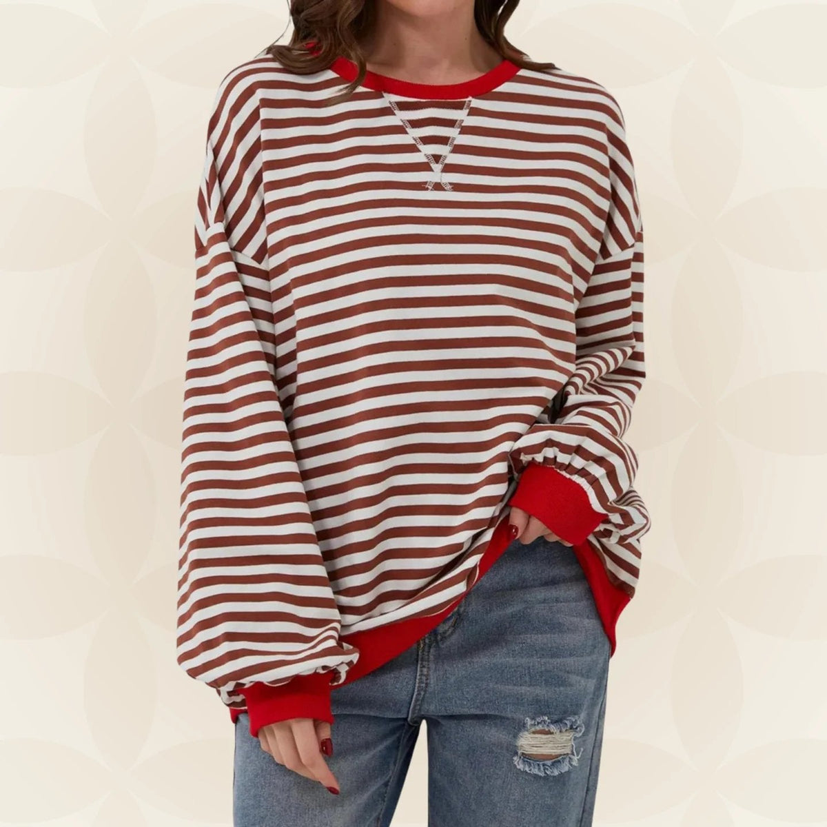 Juliana women's striped sweater - Casual and lightweight