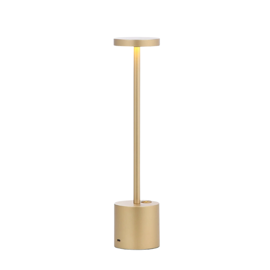 Lampe De Table LED Métal Rechargeable – 17H Autonomie, Tactile
