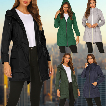Veste de Pluie Imperméable pour Femme – Confort Durable et Stylé