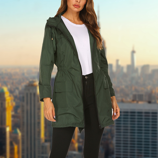 Veste de Pluie Imperméable pour Femme – Confort Durable et Stylé