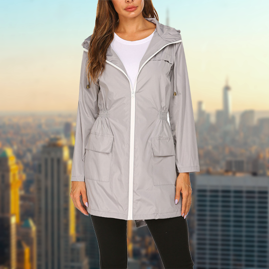Veste de Pluie Imperméable pour Femme – Confort Durable et Stylé