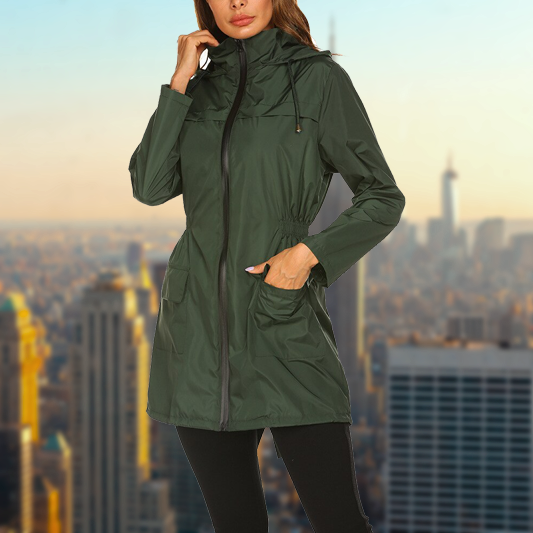 Veste de Pluie Imperméable pour Femme – Confort Durable et Stylé