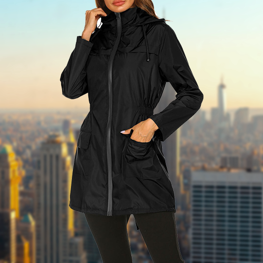 Veste de Pluie Imperméable pour Femme – Confort Durable et Stylé