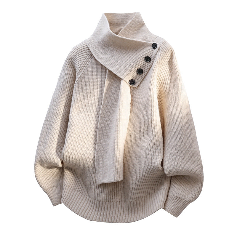 Pull Maille Douce Femme Luxe – Style Chaud Élégant et Confortable.