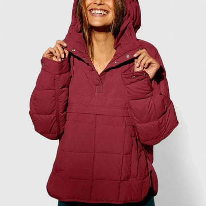 Manteau a capuche femme Ryleyann - Elegant et raffine