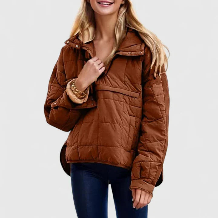 Manteau a capuche femme Ryleyann - Elegant et raffine