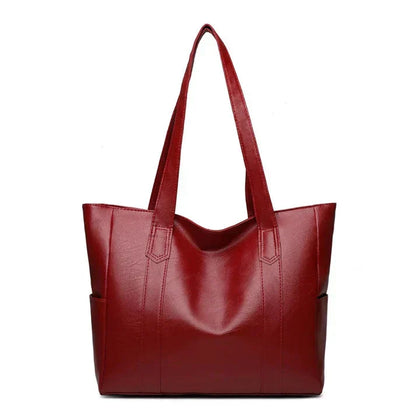 Women’s Genuine Leather Shoulder Bag – Elegant Classic Style for Everyday Use
