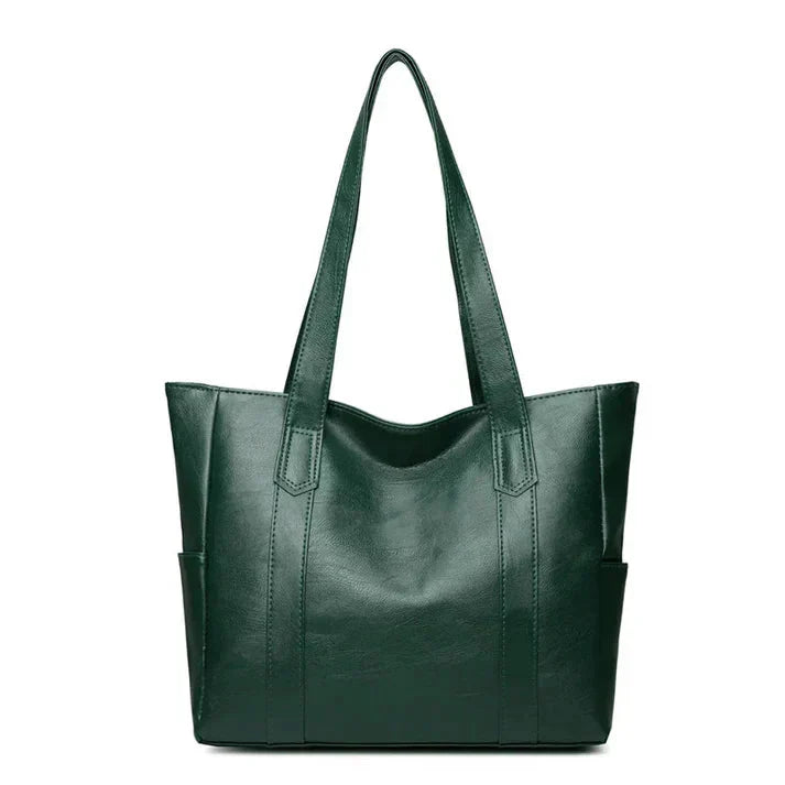 Women’s Genuine Leather Shoulder Bag – Elegant Classic Style for Everyday Use