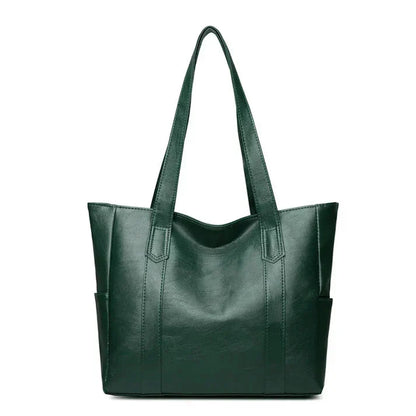 Women’s Genuine Leather Shoulder Bag – Elegant Classic Style for Everyday Use