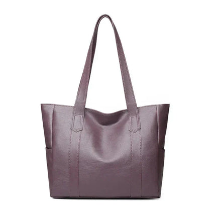 Women’s Genuine Leather Shoulder Bag – Elegant Classic Style for Everyday Use