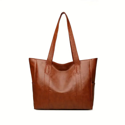 Women’s Genuine Leather Shoulder Bag – Elegant Classic Style for Everyday Use