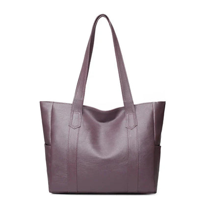 Women’s Genuine Leather Shoulder Bag – Elegant Classic Style for Everyday Use