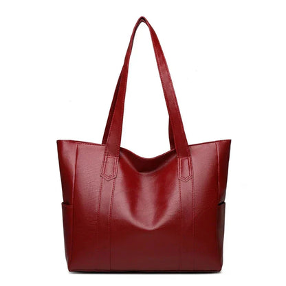 Women’s Genuine Leather Shoulder Bag – Elegant Classic Style for Everyday Use