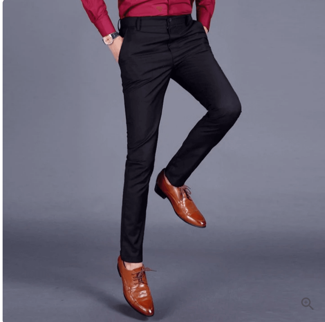 Pantalon Ajusté Extensible pour Homme